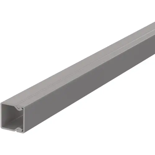 Neue Ware Kabelkanal, (L x B x H) 2000 x 15 x 15 mm, PVC, steingrau, 6024955, 1 Stück mit 2 Meter