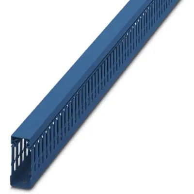 Verdrahtungskanal, (L x B x H) 2000 x 25 x 60 mm, PC/ABS, blau, 3240584 Bestpreis