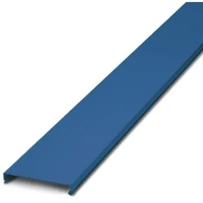 Abdeckprofil, (L x B x H) 2000 x 60 x 14.4 mm, PC/ABS, blau, 3240614 Heißes Angebot