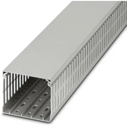 Verdrahtungskanal, (L x B x H) 2000 x 100 x 80 mm, PVC, weiß, 3240639 Finale Aktion