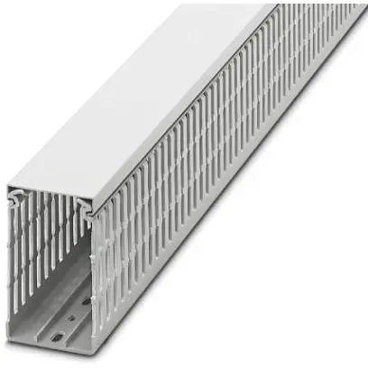 Verdrahtungskanal, (L x B x H) 2000 x 60 x 100 mm, PVC, weiß, 3240631 Rabatt