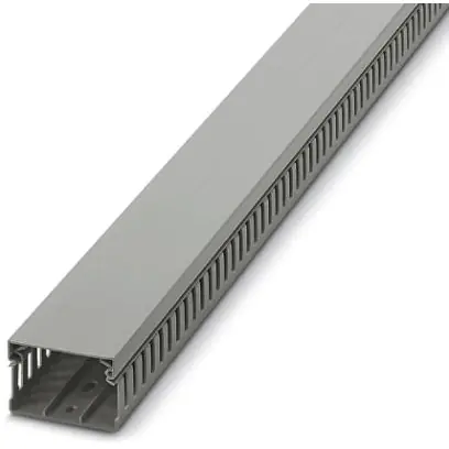 Verdrahtungskanal, (L x B x H) 2000 x 60 x 40 mm, PVC, grau, 3240190 Preisknaller