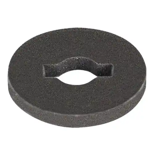 Preiswert Unterlegscheibe, (H) 3.3 mm, Kopf-Ø 25.4 mm, schwarz, für QB-MOUNT-L, QB-WASHER-Q