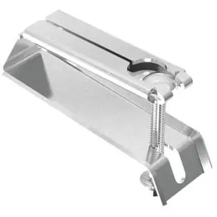 Echt Halterung, (B) 50 mm, Edelstahl, metall, für Kabelschellen, CBH20L50-V6