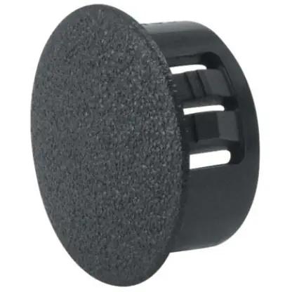 Sofort Bestellen Abdeckkappe, (H) 11.5 mm, Kopf-Ø 48.7 mm, Montage-Ø 44.5 mm, PA, schwarz, für Befestigungslöcher, 2779