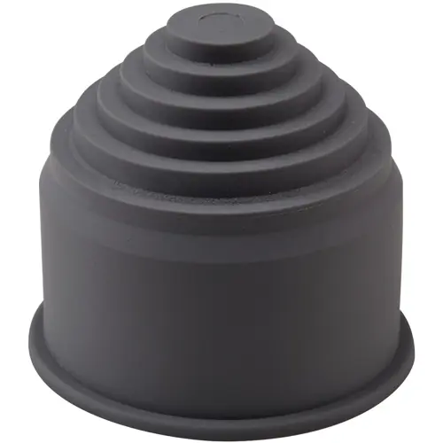 Abverkauf Endtülle, (L) 46 mm, Klemmbereich 10-37 mm, TPE, schwarz, für Schlauchenden, 65500265