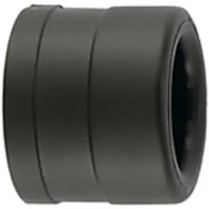 Preis Gesenkt Verschlusskappe, halogenfrei, (L) 19 mm, Kopf-Ø 18.2 mm, Montage-Ø 10.5 mm, PA, schwarz, für Kunststoffschläuche, 166-50800