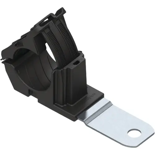 Nur Für Kurze Zeit Schelle, M12, (L x B) 178.1 x 34.9 mm, Montage-Ø 12.95 mm, Klemmbereich 19,4-36 mm, PA, schwarz, für Drähte/Kabel/Schläuche, 151-01479