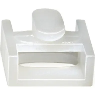 Distanzsockel, (B) 13 mm, PA, weiß, für Verdrahtungskanal, 181-45029 Preisreduziert