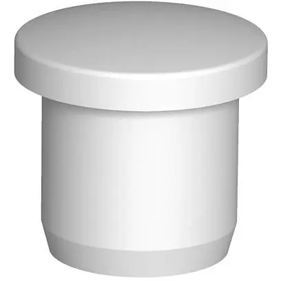 Verschlussstopfen, (H) 12.5 mm, Kopf-Ø 10 mm, Montage-Ø 5.5 mm, PA, lichtgrau, für M12/PG9, 2029511 Begrenztes Angebot