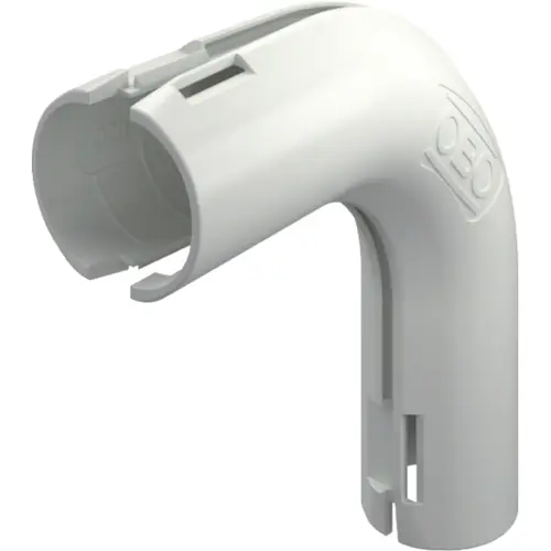 Top-Preis Formteil Rohrbogen, 90°, (L x H) 83.2 x 23 mm, Kopf-Ø 20 mm, PP, weiß, für M20, 2154064