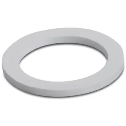 Top-Preis Flachdichtung, M20, (B x H) 28 x 2 mm, PA, weiß, 1411283