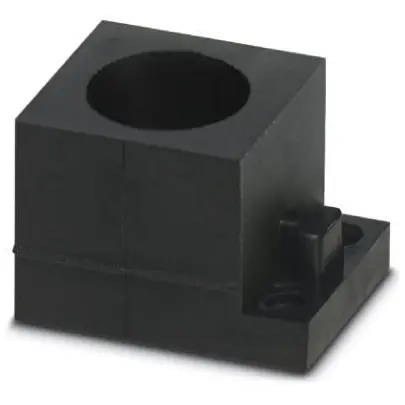 Kabeltülle, (L x B x H) 29.5 x 19.5 x 17 mm, NBR, schwarz, 1410563 Neue Kollektion