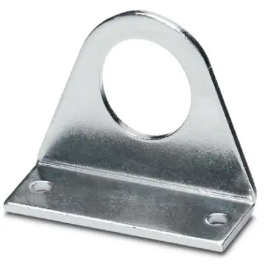 Sonderaktion Befestigungwinkel, M40, Montage-Ø 43 mm, Stahl, verzinkt, silber, für Schutzschläuche, 3241087