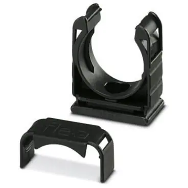 Schlauchhalter, Kopf-Ø 28.5 mm, PA, schwarz, 3240962 Begrenztes Angebot