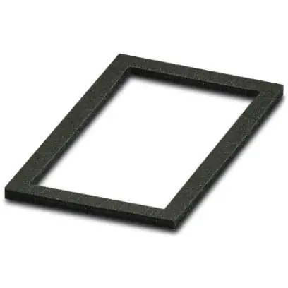 Dichtungsrahmen, selbstklebend, (B x H) 75 x 45.2 mm, anthrazit, für Handheld-Gehäuse C-Medium 2,8"-Display, 2203737 Finale Aktion