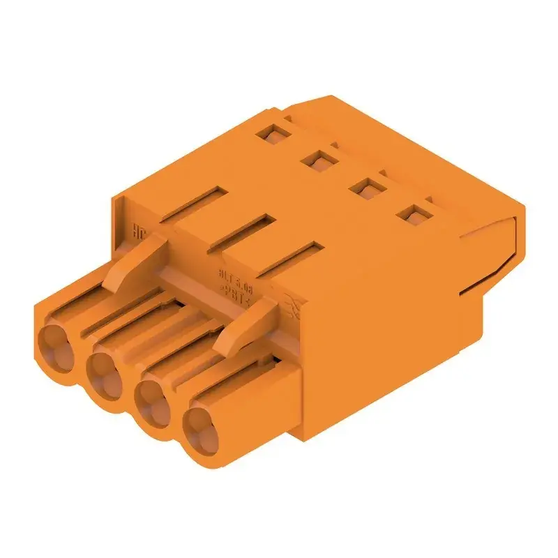 Markenprodukt Weidmüller LP Verbinder Raster 5.08 BLT 5.08/4 SN OR