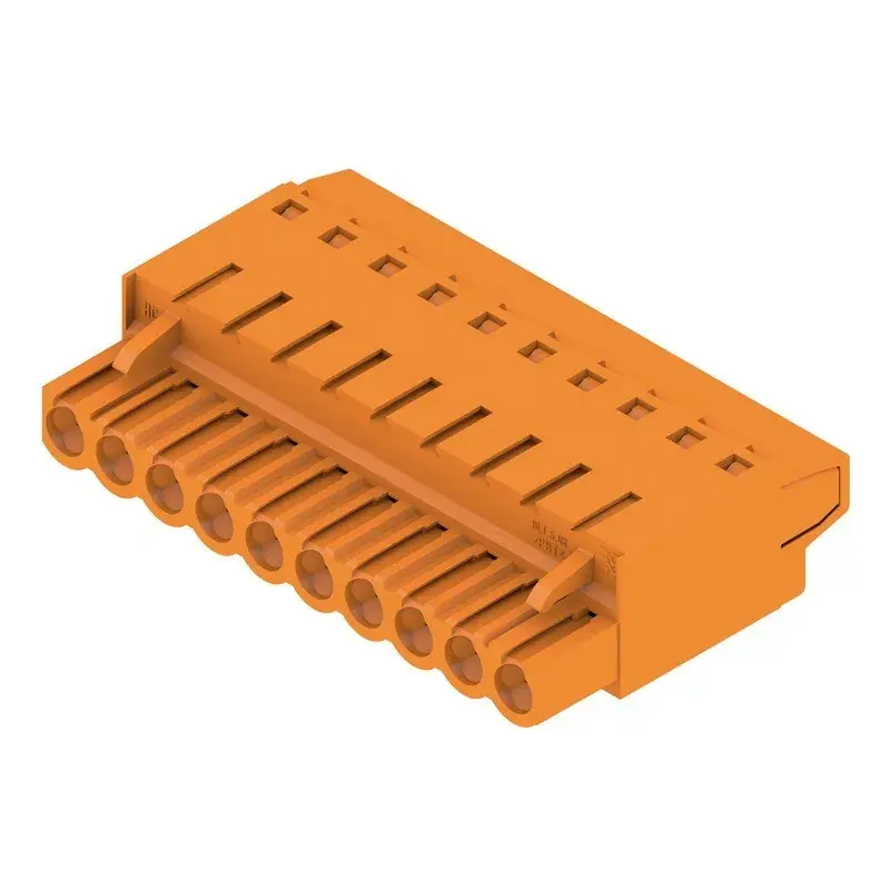 Geprüft Weidmüller LP Verbinder Raster 5.08 BLT 5.08/10 SN OR