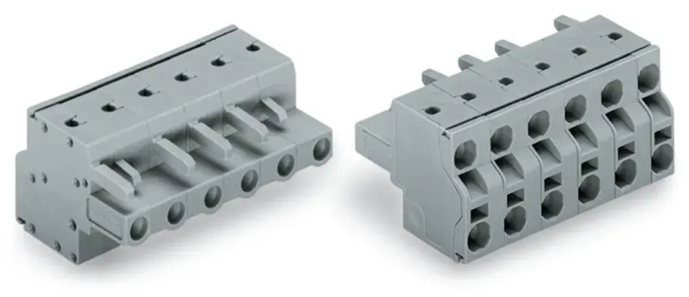 Zertifiziert WAGO GmbH & Co. KG 2-Leiter-Federleiste 231-2212/026-000