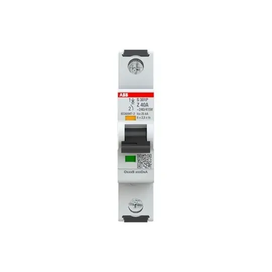 ABB Stotz S&J Sicherungsautomat S301P-Z40 Neue Kollektion