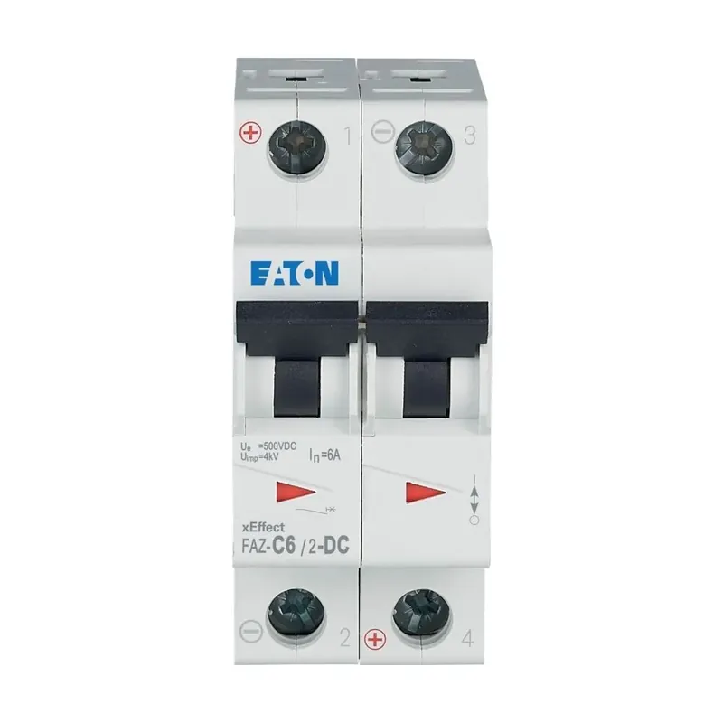 Eaton Leitungsschutzschalter 2p. FAZ-C6/2-DC Mega-Angebot