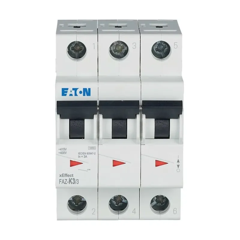 Eaton Leitungsschutzschalter 3p. FAZ-K3/3 Markenprodukt