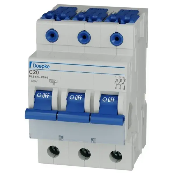 Preisknaller Doepke Leitungsschutzschalter DLS 6HSL C20-3 6KA