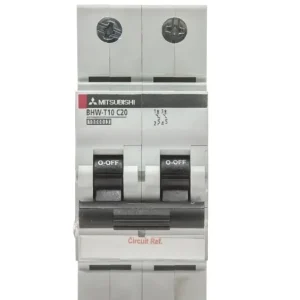Geprüft Mitsubishi Electric Sicherungsautomat BHW-T10 2P Ty#291913