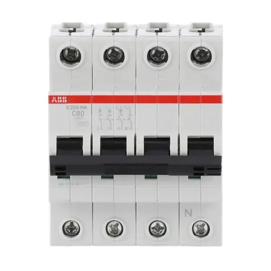 ABB Stotz S&J Sicherungsautomat S203-C80NA Zertifiziert